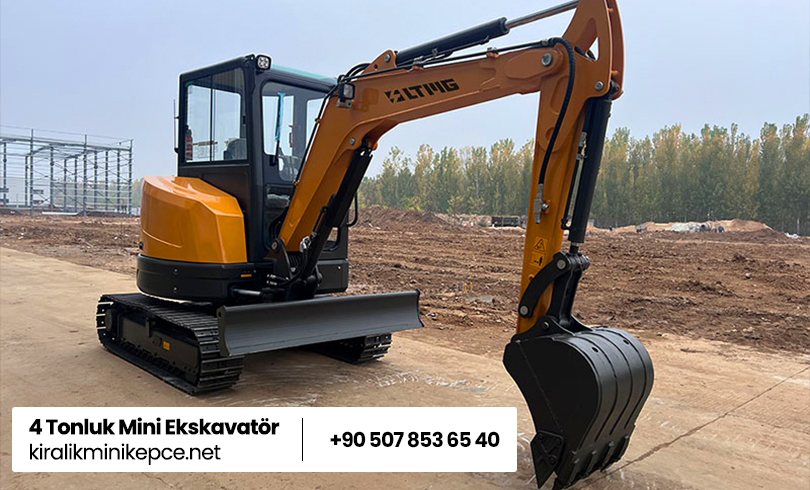 4 Tonluk Mini Ekskavatör Hizmetleri & Kiralikminikepce.net | Şahinler Makine Kiralama